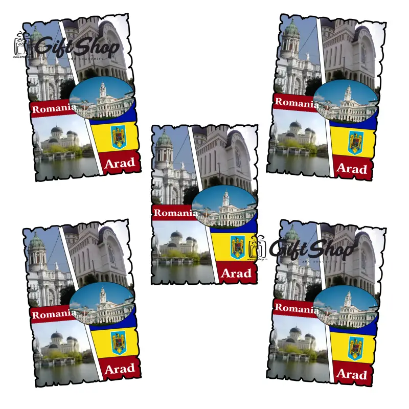 Arad romania, magnet frigider mgs033v